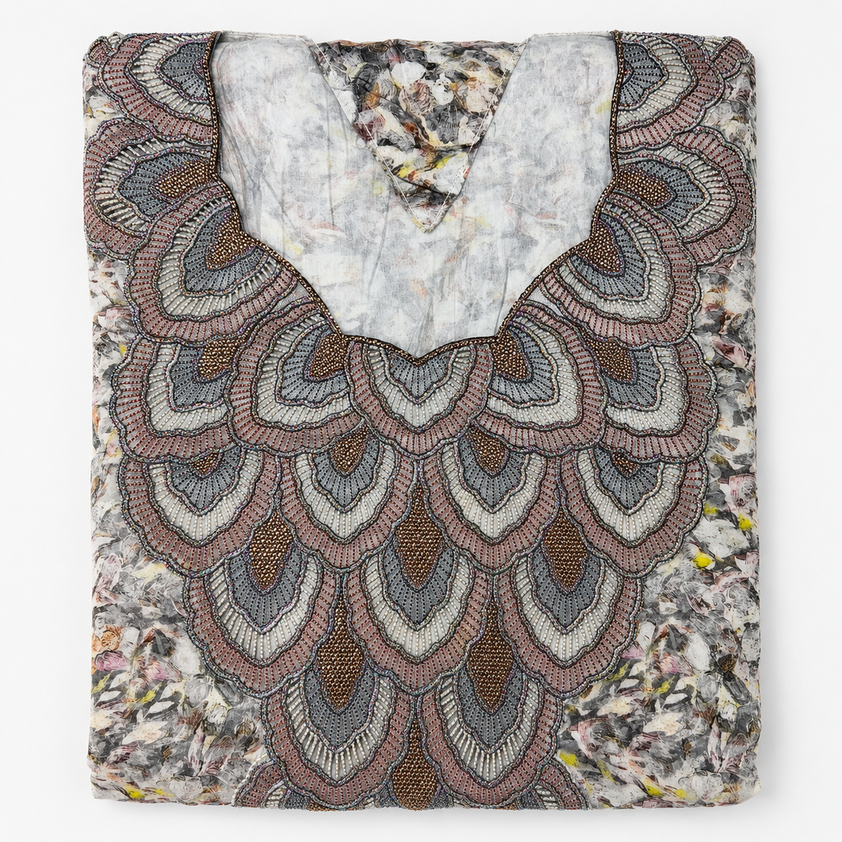 The Artisan Cotton Mukhawar Edit: Rose Dust