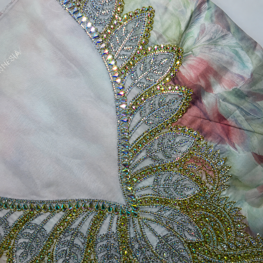 The Artisan Cotton Mukhawar Edit: Sage Mist
