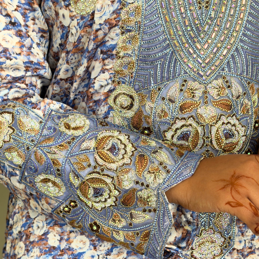 The Italian Silk Edit: Royal Blue; Floral