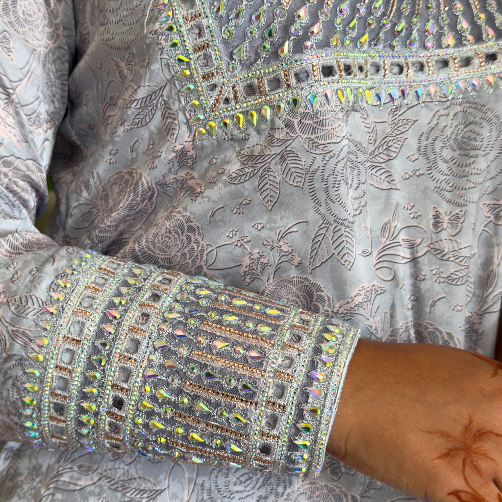 The Italian Silk Edit: Steel Grey