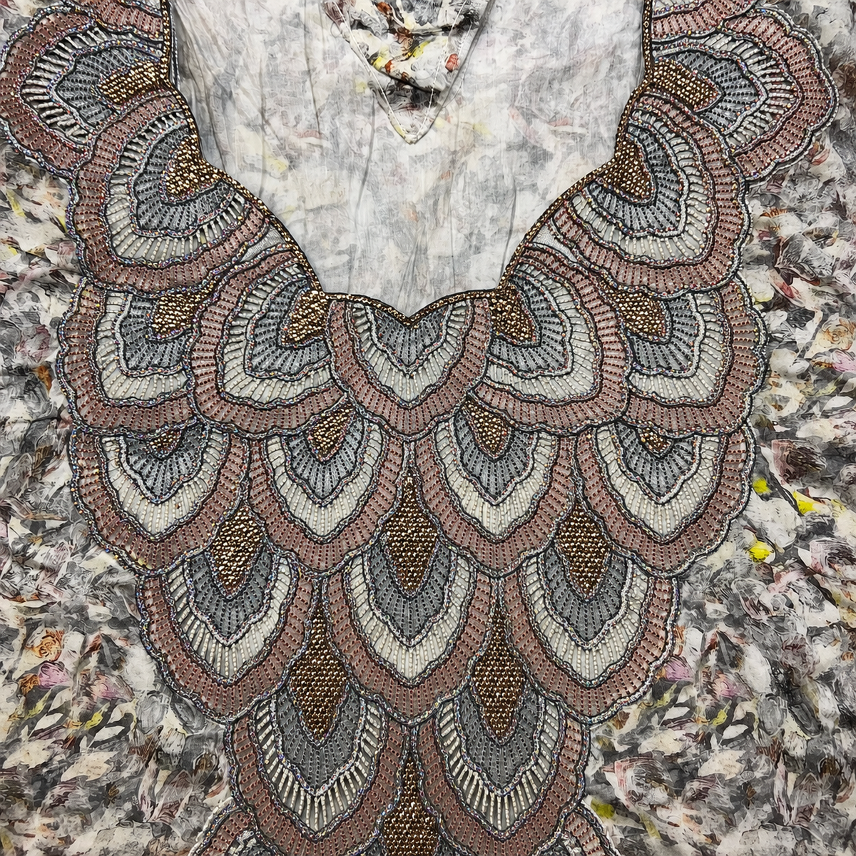 The Artisan Cotton Mukhawar Edit: Rose Dust