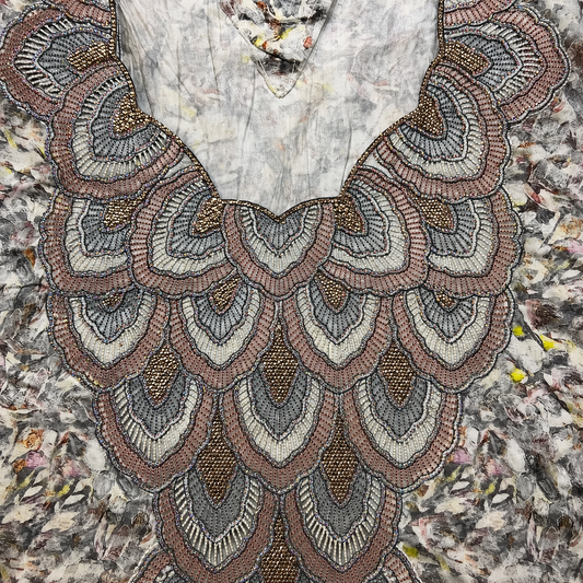 The Artisan Cotton Mukhawar Edit: Rose Dust