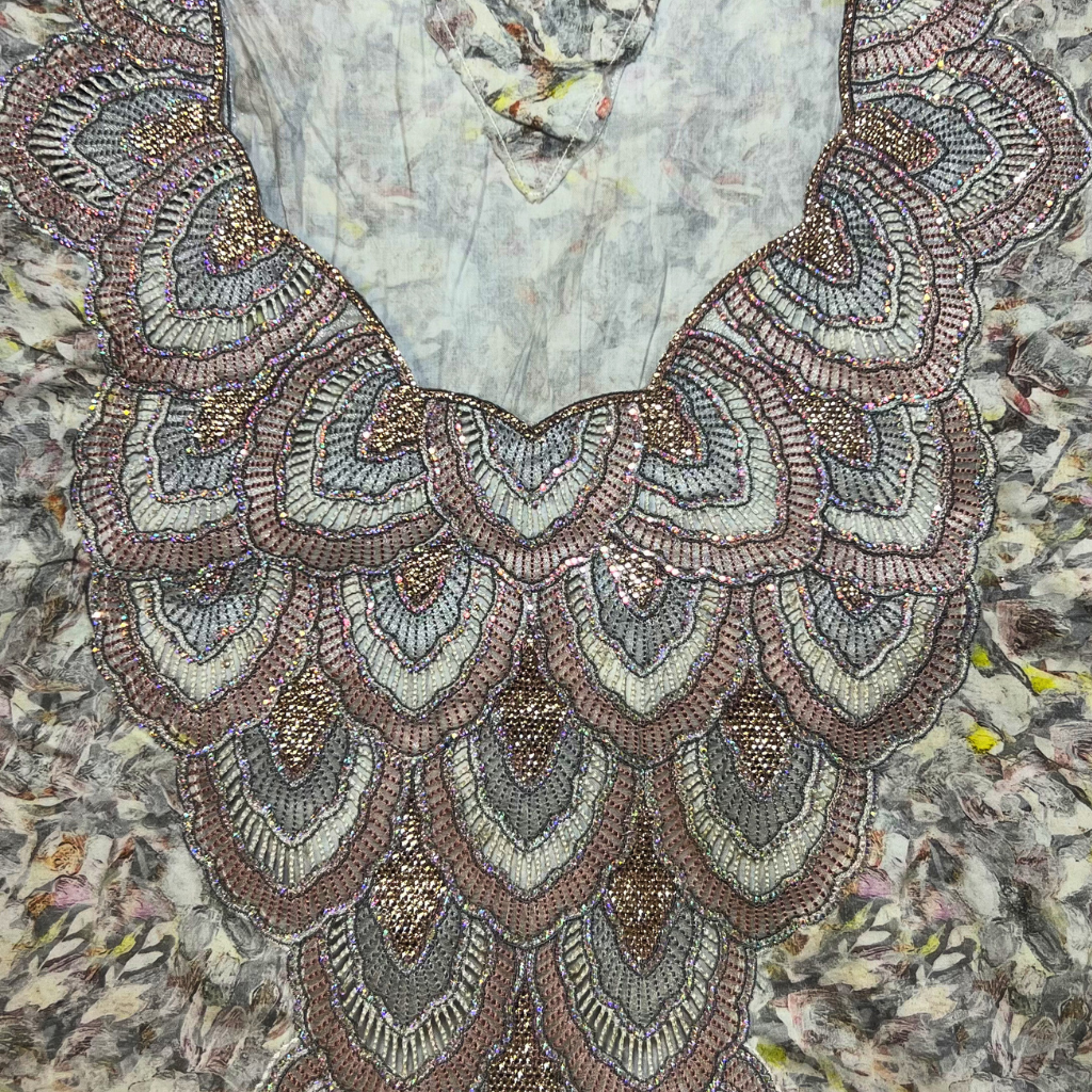 The Artisan Cotton Mukhawar Edit: Rose Dust