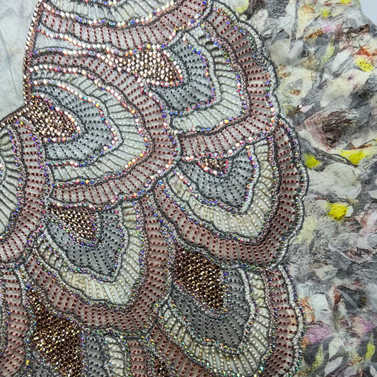 The Artisan Cotton Mukhawar Edit: Rose Dust