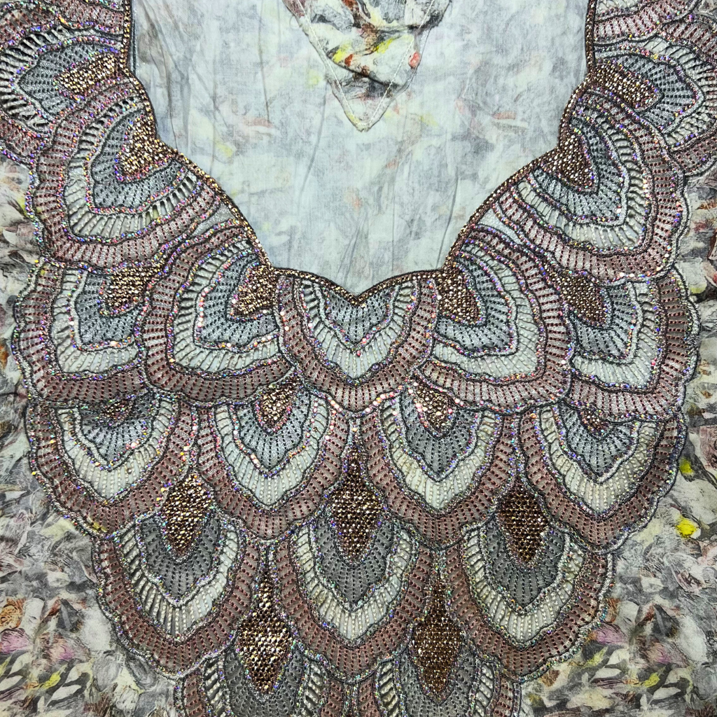 The Artisan Cotton Mukhawar Edit: Rose Dust