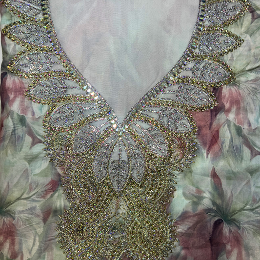 The Artisan Cotton Mukhawar Edit: Sage Mist