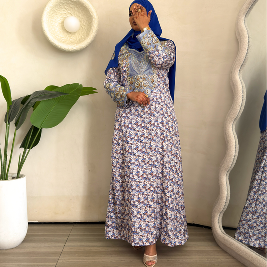 The Italian Silk Edit: Royal Blue; Floral
