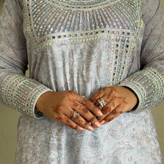 The Italian Silk Edit: Steel Grey