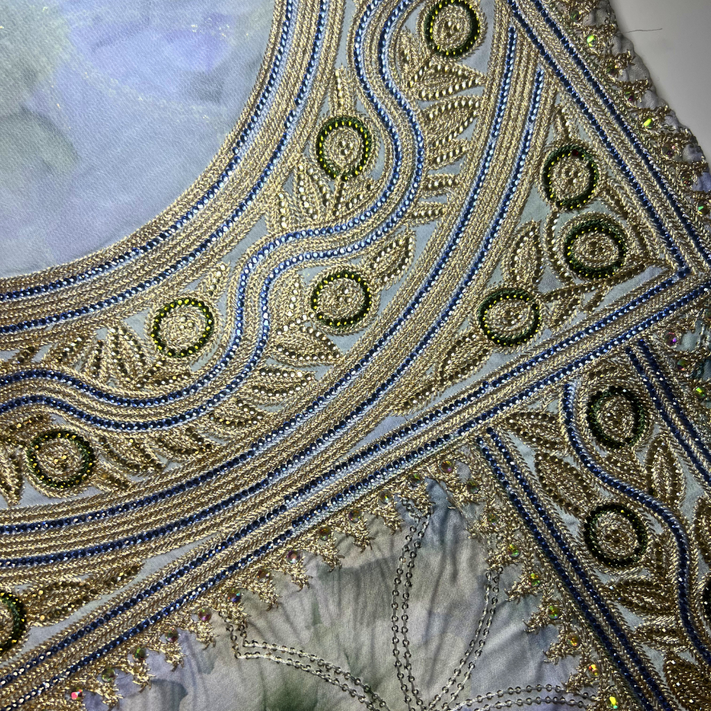 The Artisan Cotton Mukhawar Edit: Azure Blue