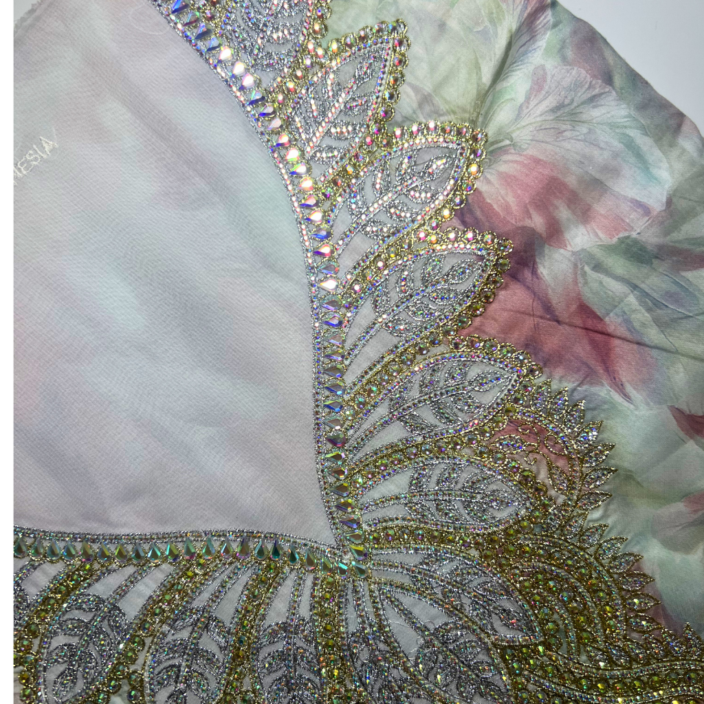 The Artisan Cotton Mukhawar Edit: Sage Mist